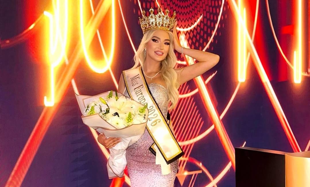 Выпускница ВШТ, Ксения Гнедина, завоевала корону «Мисс Европа — 2026»